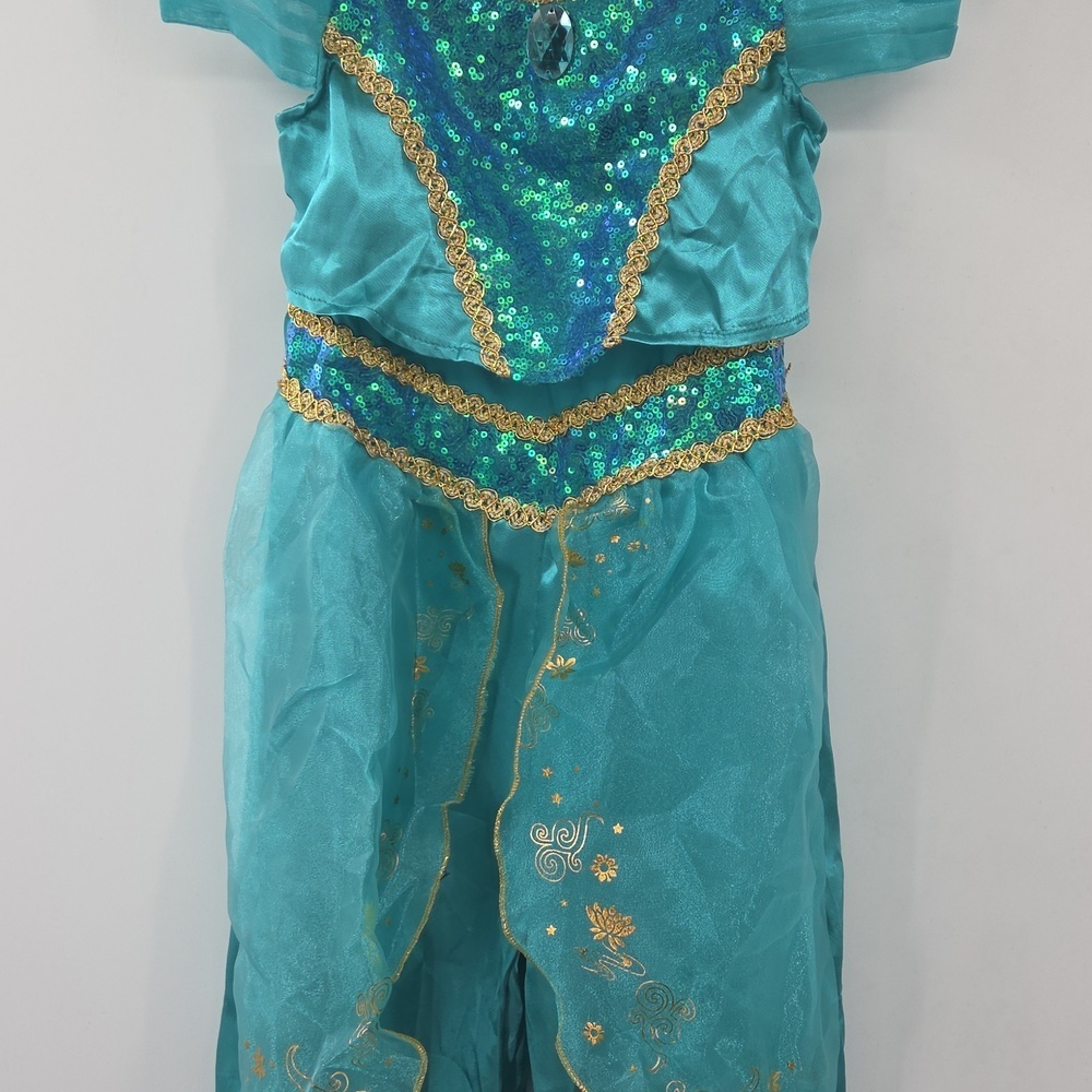 Princess Jasmine Costume with Headband and Braid - Picture 10 of 16